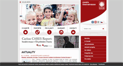 Desktop Screenshot of charita.cz