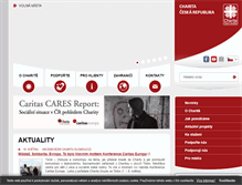 Tablet Screenshot of charita.cz