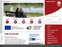 Tablet Screenshot of prelouc.charita.cz