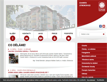 Tablet Screenshot of otrokovice.charita.cz