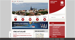 Desktop Screenshot of chrudim.charita.cz