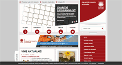 Desktop Screenshot of hodonin.charita.cz